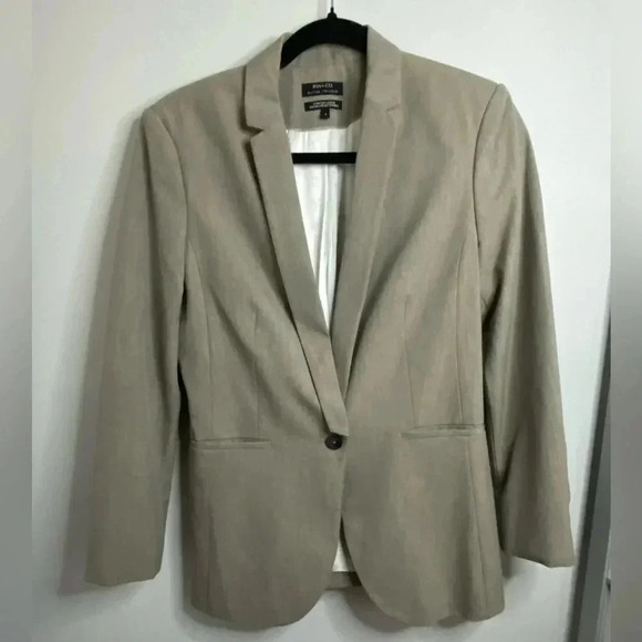 RW&CO - long sleeve Taupe Griege Blazer - US 4 - perfect for the office - Picture 1 of 7
